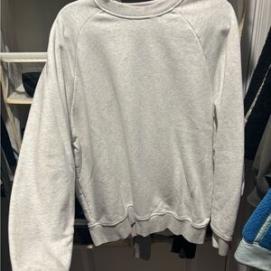 Oversized grey crewneck